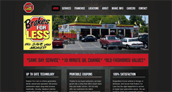 Desktop Screenshot of brakesforless.net